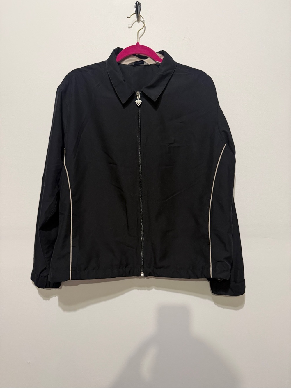 EUC Women's Callaway Golf Zip-Front Jacket with Contrast Piping Size XL